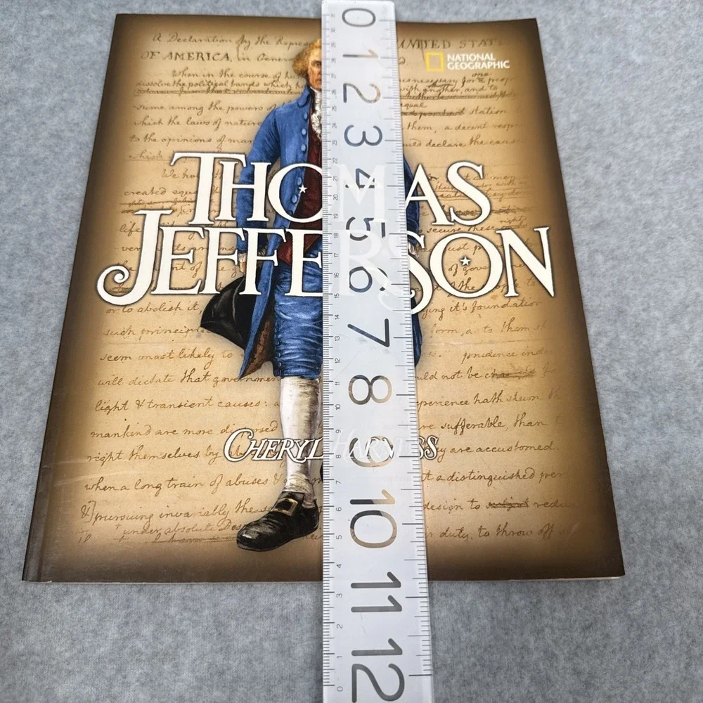 Thomas Jefferson Cheryl Harness National Geographic 2007 Paperback Biography‎